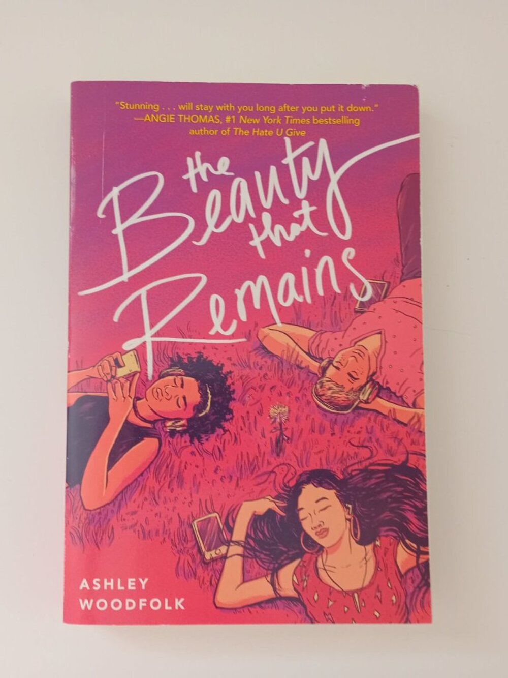 The Beauty That Remains by Ashley Woodfolk Paperback YA Contemporary Novel
